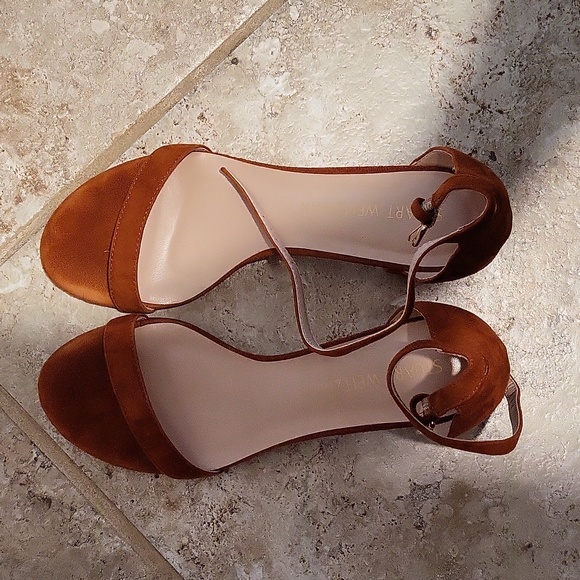 Stuart Weitzman suede sandals - Picture 2 of 5